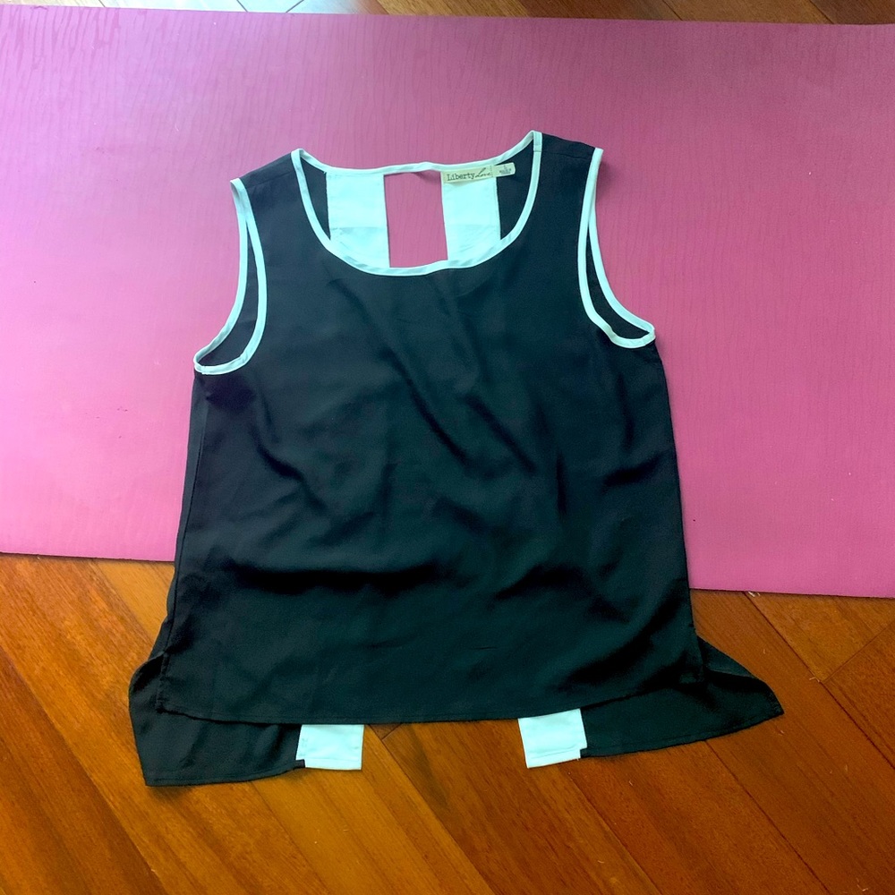 Open back Tank Top